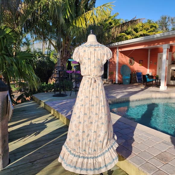 Chelsea & Violet Hi-Lo Prarie Midi Dress Sz S - Picture 4 of 13